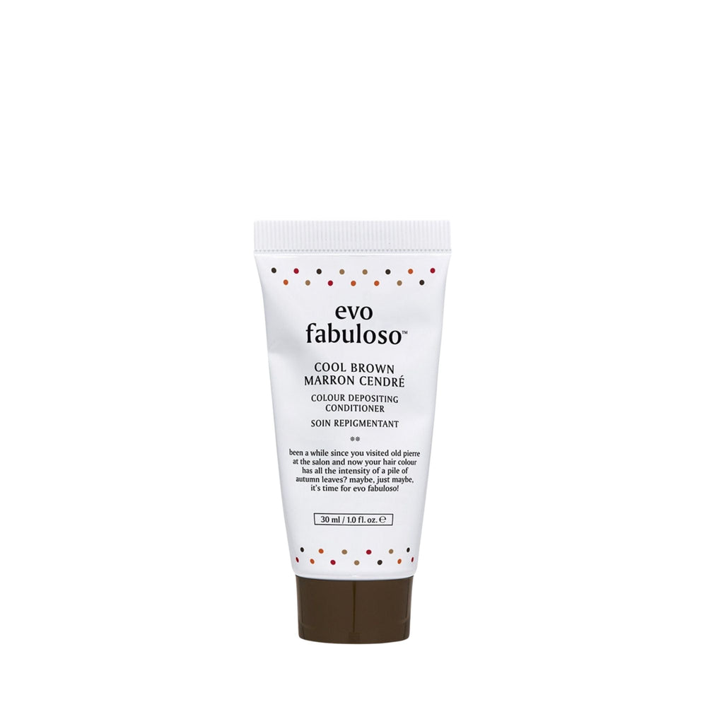 cool brown colour depositing conditioner