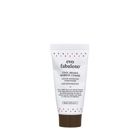 cool brown colour depositing conditioner