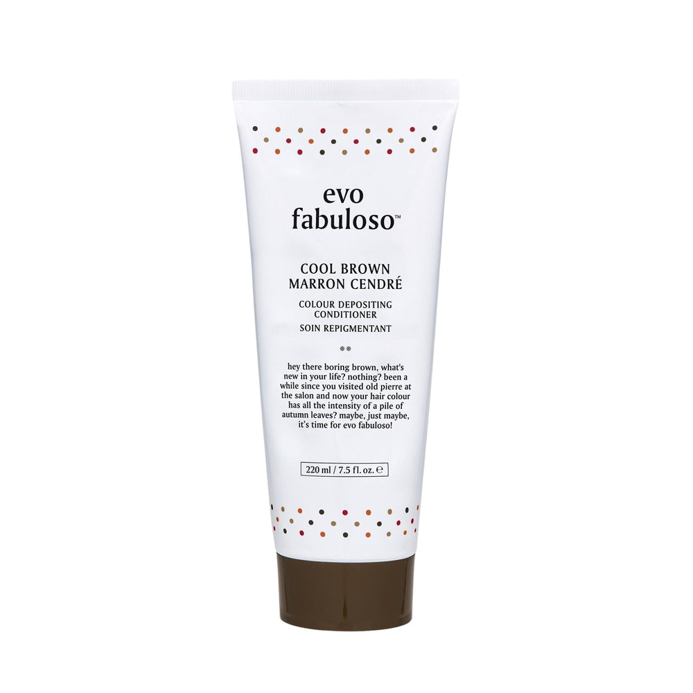 cool brown colour depositing conditioner