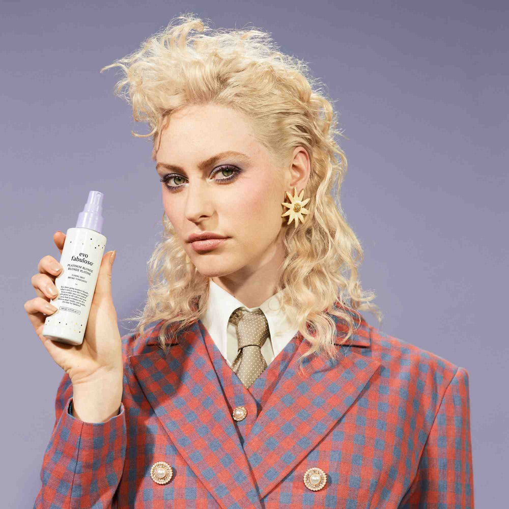 platinum blonde toning mist