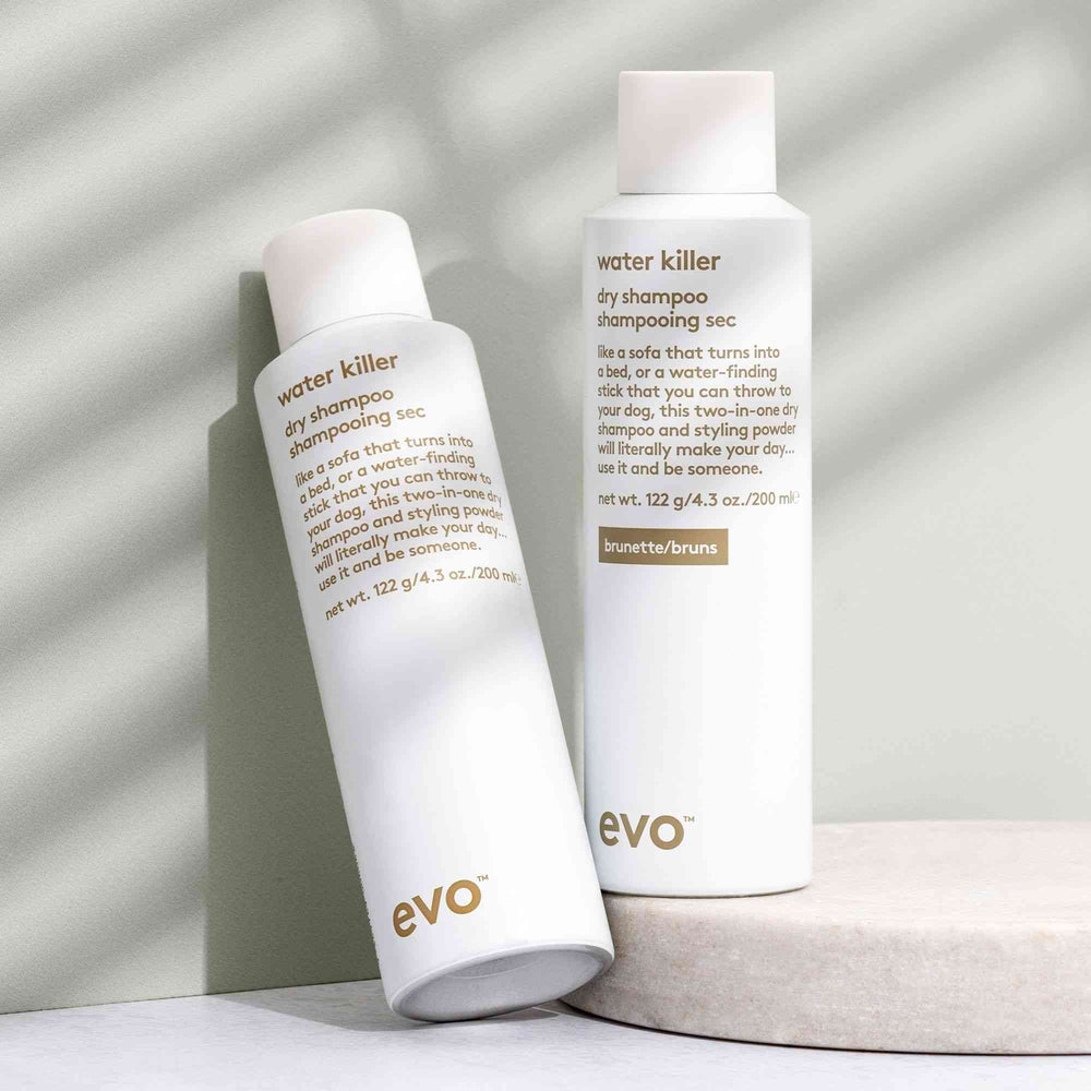 water killer brunette dry shampoo