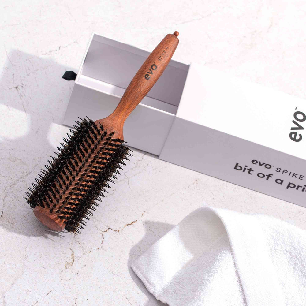 spike nylon pin bristle radial brush